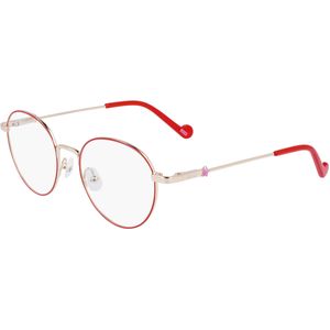 Liu Jo Unisex LJ3103 721 Optische monturen Metaal Goud  Rotonde  Normaal
