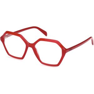 Emilio Pucci Vrouw EP5237 066 Optische monturen Acetaat Rood  Geometrisch Normaal