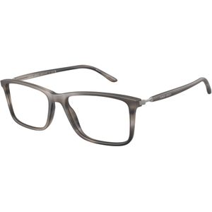 Giorgio Armani Man AR7261 6166 Optische monturen Acetaat Grijs Transparant Hurken Normaal