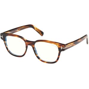 TOM FORD Man FT5977-B 50 Optische monturen Acetaat Bruin  Hurken Normaal