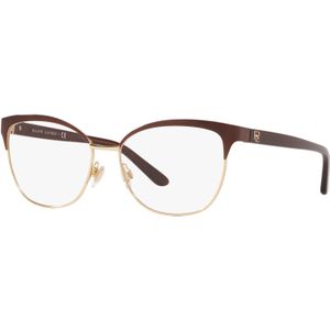 Ralph Lauren Vrouw RL5099 9395 Optische monturen Metaal Rood Transparant Kattenoog Normaal