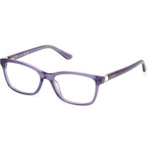Guess Vrouw GU50196 083 Optische monturen Acetaat Altviool  Hurken Normaal