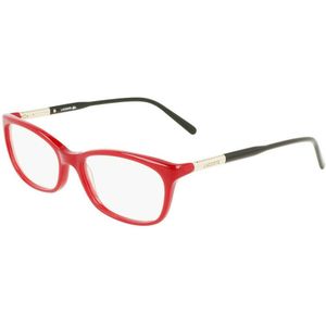 Lacoste Vrouw L2900 601 Optische monturen Plastic Bordeaux  Vlinder