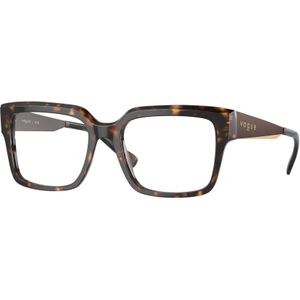 VOGUE EYEWEAR Vrouw VO5559 W656 Optische monturen Acetaat Bruin Transparant Kussen Normaal