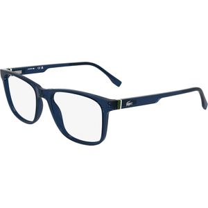 Lacoste Uomo L2974 410 Optische monturen Bio-iniettato Blu  Squadrata Normale