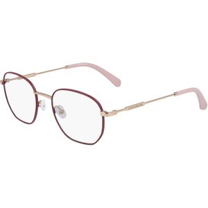 Calvin Klein Vrouw CKJ20101 645 Optische monturen Metaal Rood  Rotonde Normaal Fotochromatisch