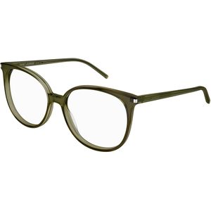SAINT LAURENT Vrouw SAINT LAURENT SL 39 006 Optische monturen Acetaat Groente Transparant Rotonde