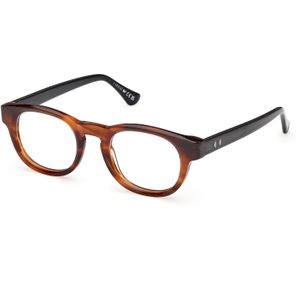 Web Man WE5465 047 Optische monturen Acetaat Bruin  Rotonde Normaal
