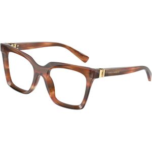 Dolce & Gabbana Vrouw DG3417 3221 Optische monturen Acetaat Schildpad Transparant Hurken Normaal