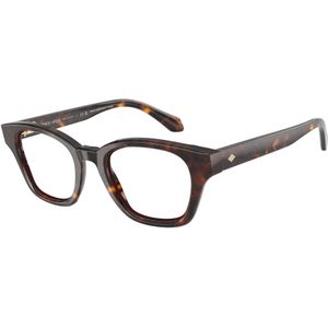 Giorgio Armani Man AR7274 5879 Optische monturen Acetaat Schildpad Transparant Kussen Normaal