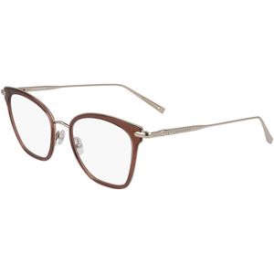 LONGCHAMP Unisex LO2635 7 Optische monturen Metaal Beige  Vlinder