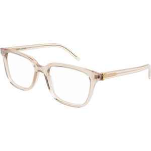 SAINT LAURENT Vrouw SL M110/F 003 Optische monturen Acetaat Naakt  Hurken