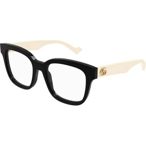Gucci Vrouw GG0958O 005 Optische monturen Acetaat Zwart Transparant Hurken