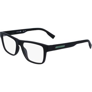 Lacoste Junior L3655 002 Optische monturen Bio-injectie Zwart  Hurken Normaal Normaal