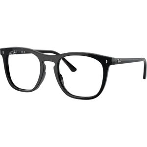 Ray - Ban Unisex RX2210V 2000 Optische monturen Acetaat Zwart Transparant Hurken Normaal