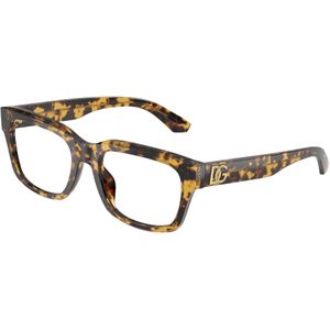Dolce & Gabbana Man DG3416 3330 Optische monturen Acetaat Schildpad Transparant Hurken Normaal