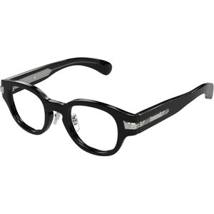 Gucci Vrouw Gucci GG1741OJ 001 Optische monturen Acetaat Zwart Transparant Kwadraat