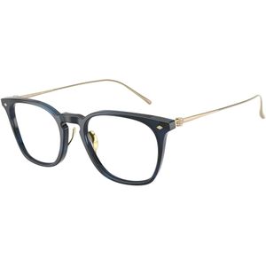 Giorgio Armani Man AR7271T 6209 Optische monturen Acetaat Blauw Transparant Kussen Normaal