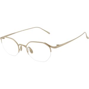 Giorgio Armani Man AR5157T  3410 Optische monturen Titanium Goud Transparant Kussen Normaal