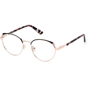 Guess Vrouw GU8273 028 Optische monturen Aluminium Goud  Rotonde Normaal