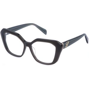 Blumarine Vrouw VBM877  06A5 Optische monturen Acetaat Grijs  Geometrisch