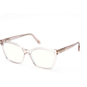TOM FORD Vrouw FT5812-B 072 Optische monturen Acetaat Roos  Vlinder Normaal