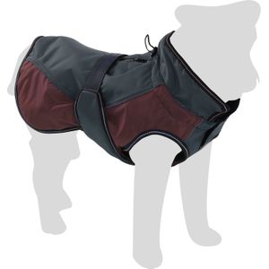 Hondenjas Eisberg  Bordeaux / Donkerblauw Winterjas