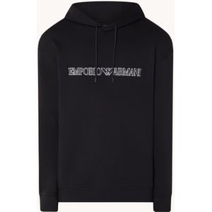 Emporio Armani Hoodie met logoborduring