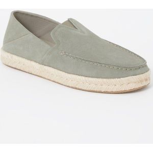 Toms Alonso espadrille van suède