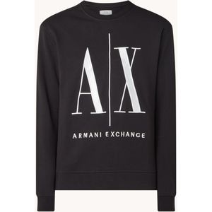 Armani Exchange Sweater met logoborduring