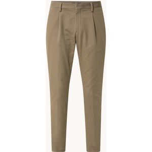 Boggi Milano Roberto straight fit chino met steekzakken