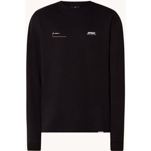 Represent Patron longsleeve met logo- en backprint