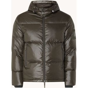 Armani Exchange Down puffer jack met donsvullling en afneembare capuchon