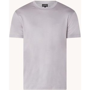 Emporio Armani T-shirt in lyocellblend met logo