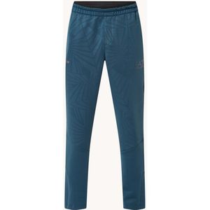 Emporio Armani Tapered fit joggingbroek met logo en print