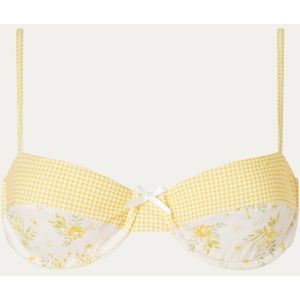 Blackbough Swim Amber balconette bikinitop met beugel en bloemenprint