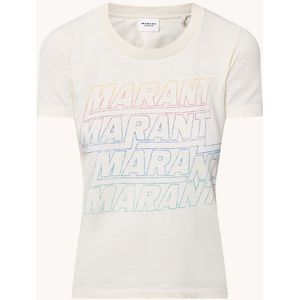 Isabel Marant Ziliani T-shirt met logoprint