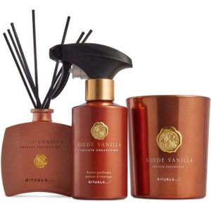 Rituals Private Collection Suede Vanille 2023 - Limited Edition huisparfum set
