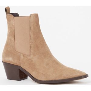 Dune London Pexas chelsea boot van leer