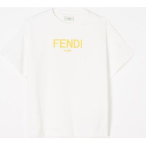 Fendi T-shirt met logoprint