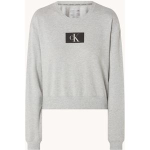 Calvin Klein Pyjama sweatshirt met logo