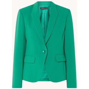 Expresso Blazer met schoudervulling en klepzakken