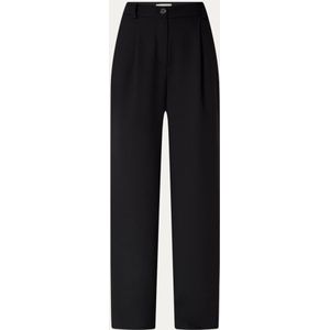 Modström Gale high waist wide fit pantalon met steekzakken