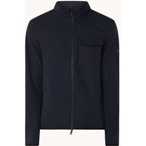 Boggi Milano B-Tech softshell jack met steekzakken