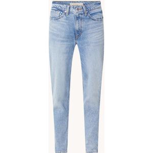 Levi's High waist mom jeans in lyocellblend met lichte wassing