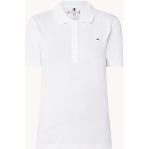 Tommy Hilfiger 1985 slim fit polo van piqué katoen met logo