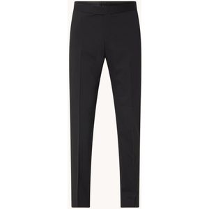 Strellson Matt slim fit pantalon in wolblend met steekzakken