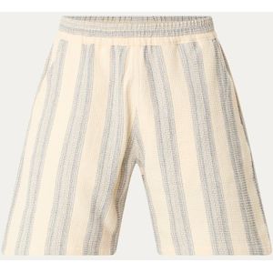Carhartt WIP Dodson loose fit korte broek met streepprint en structuur