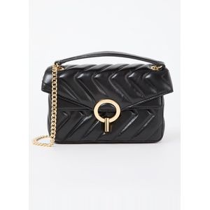 Sandro Crossbodytas van quilted leer