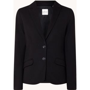 Summum Getailleerde Blazer Bari Zwart